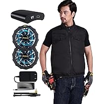 Amazon.co.jp: [MIDIAN] 空調作業服【2024新登場 業界最強30V超